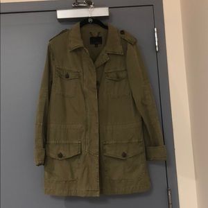 Banana Republic Army Green Coat